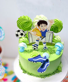 Детский торт «Футболисту»