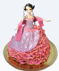 Детский торт «Принцесса Соня торт-кукла»