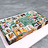 Торт «Школьная доска с фотографиями (торт-ассорти 20 на 40 см)» миниатюра